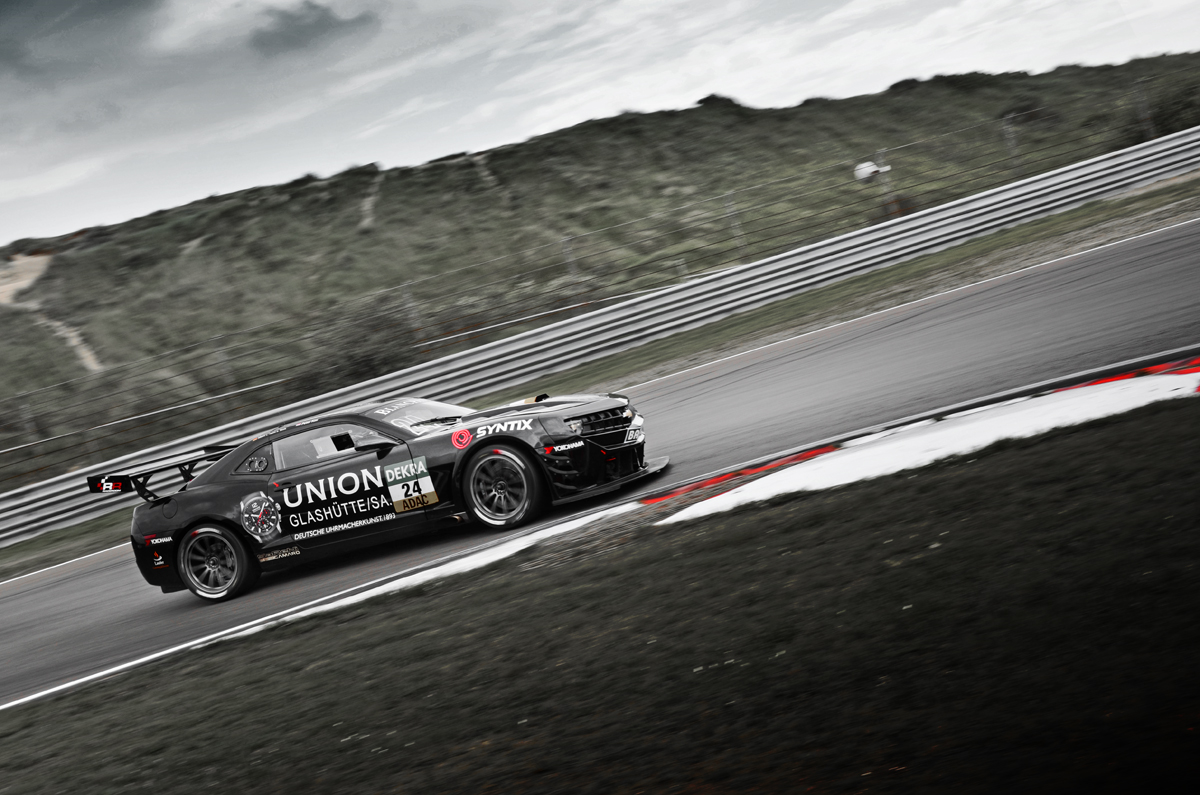 SaReNi Camaro GT3 Union Glashuette track 2014 front side2 - Racing News
