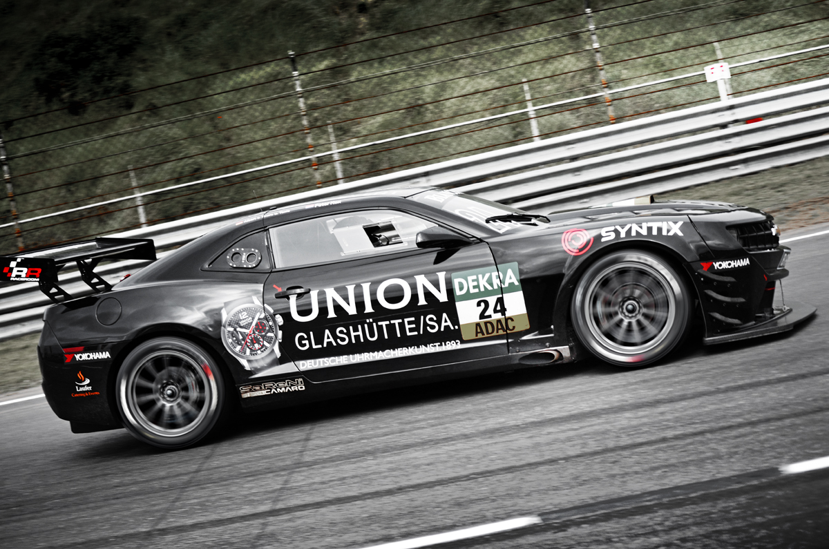 SaReNi Camaro GT3 Union Glashuette track 2014 side2 - Racing News